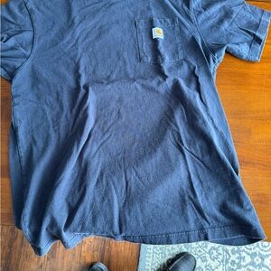 Carhartt Dark Blue Loose Fit T-Shirt